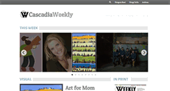 Desktop Screenshot of cascadiaweekly.com