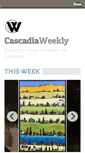 Mobile Screenshot of cascadiaweekly.com